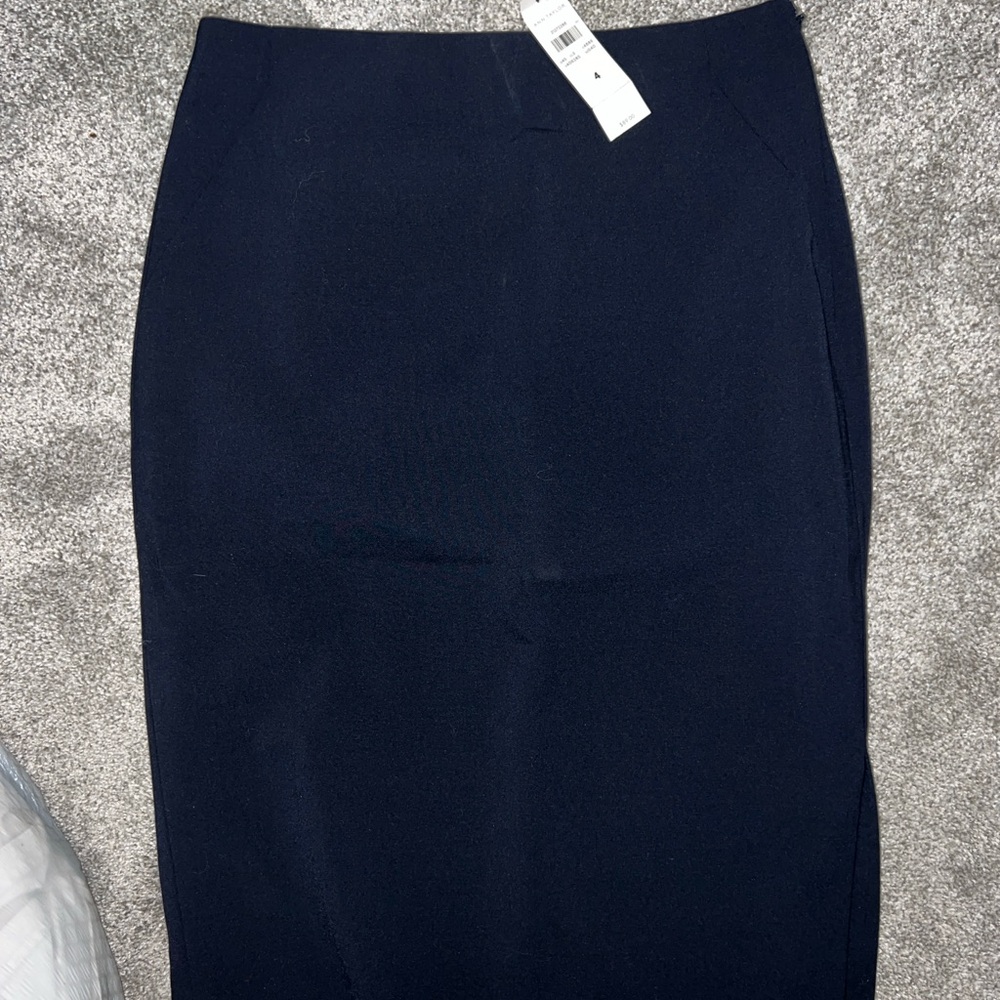 Ann Taylor Navy Skirt
